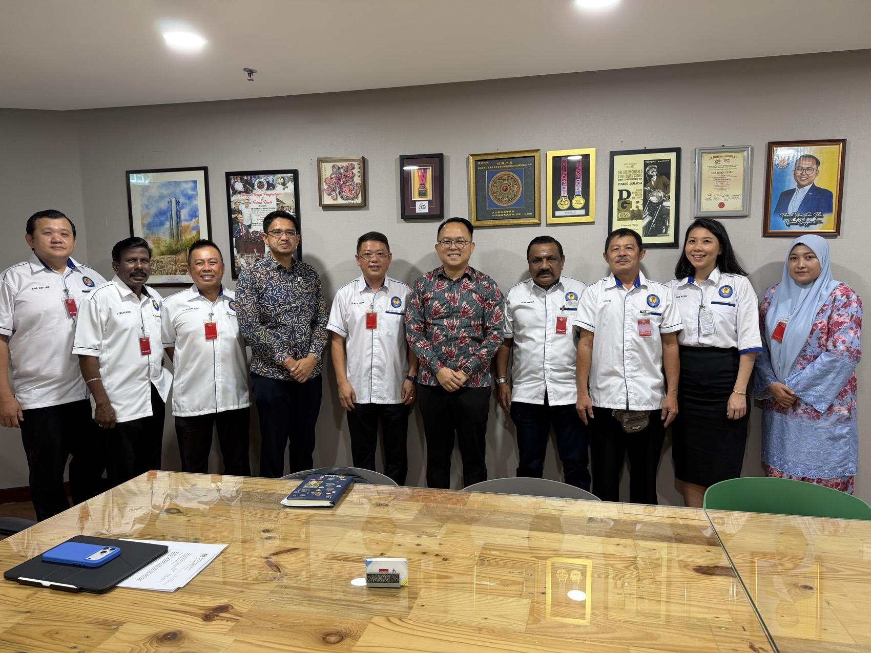 Hospital delegation meeting