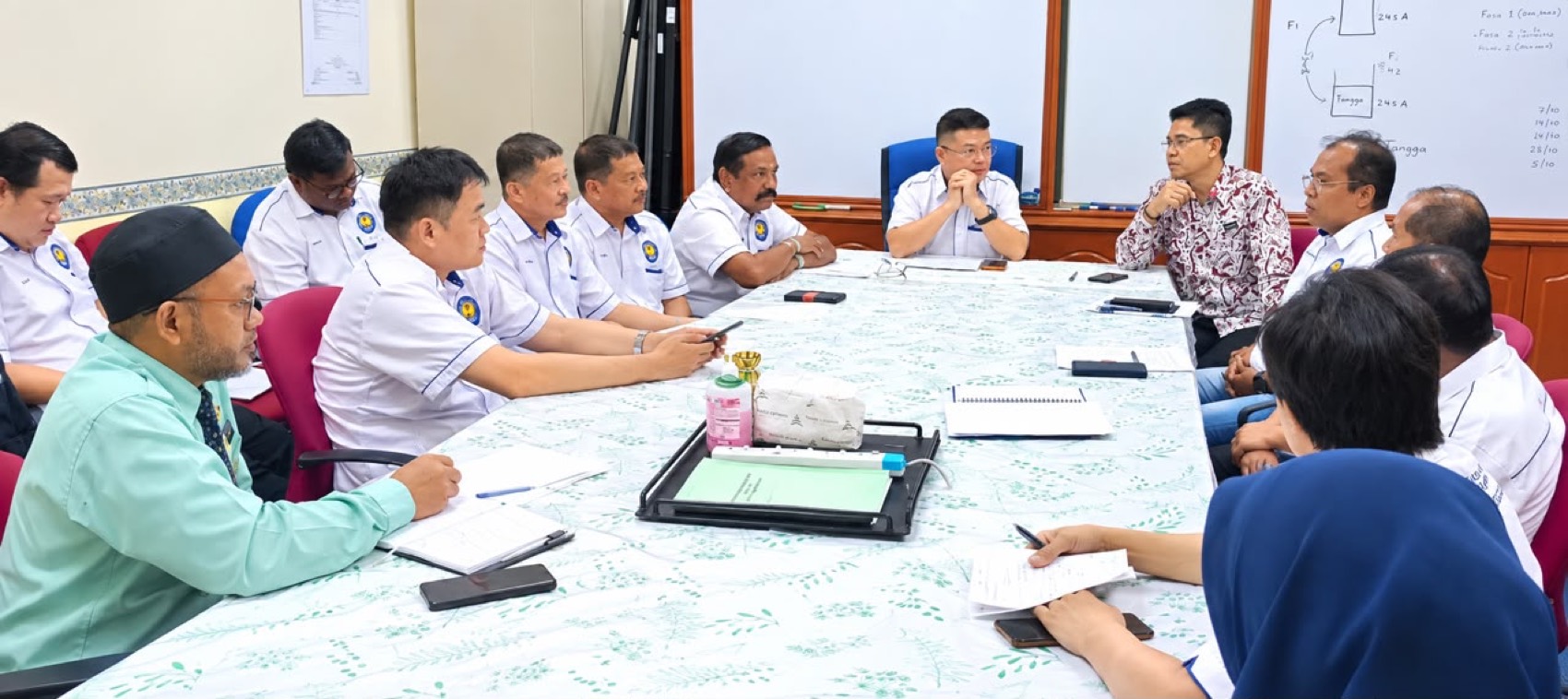 Board meeting in session